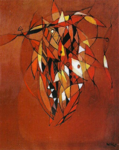 2004 - Vento d'autunno - Olio su tela 100x80cm