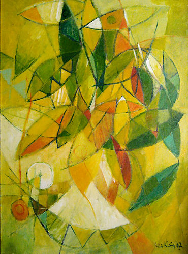 2007 - Primavera - Acrilico su tela 77.5x57.5cm