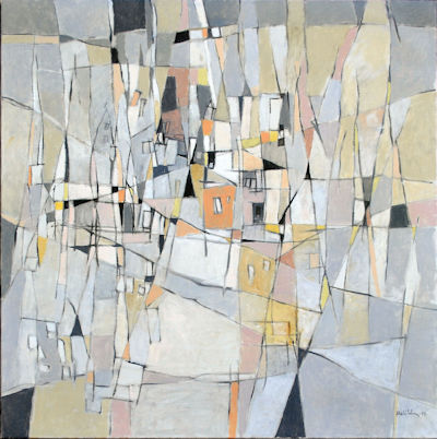 2011 - Alta Versilia - Oil on canvas 100x100cm